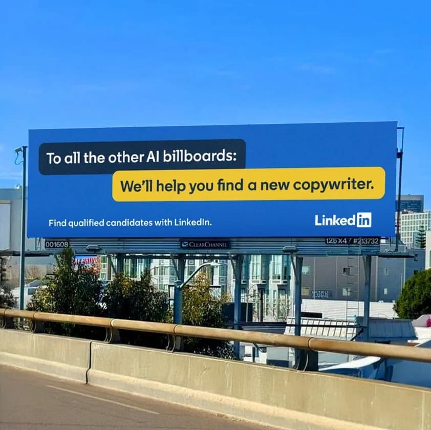 Find a new copywriter